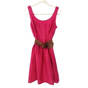 NWT Bright Nine West Pink Sleeveless Dress